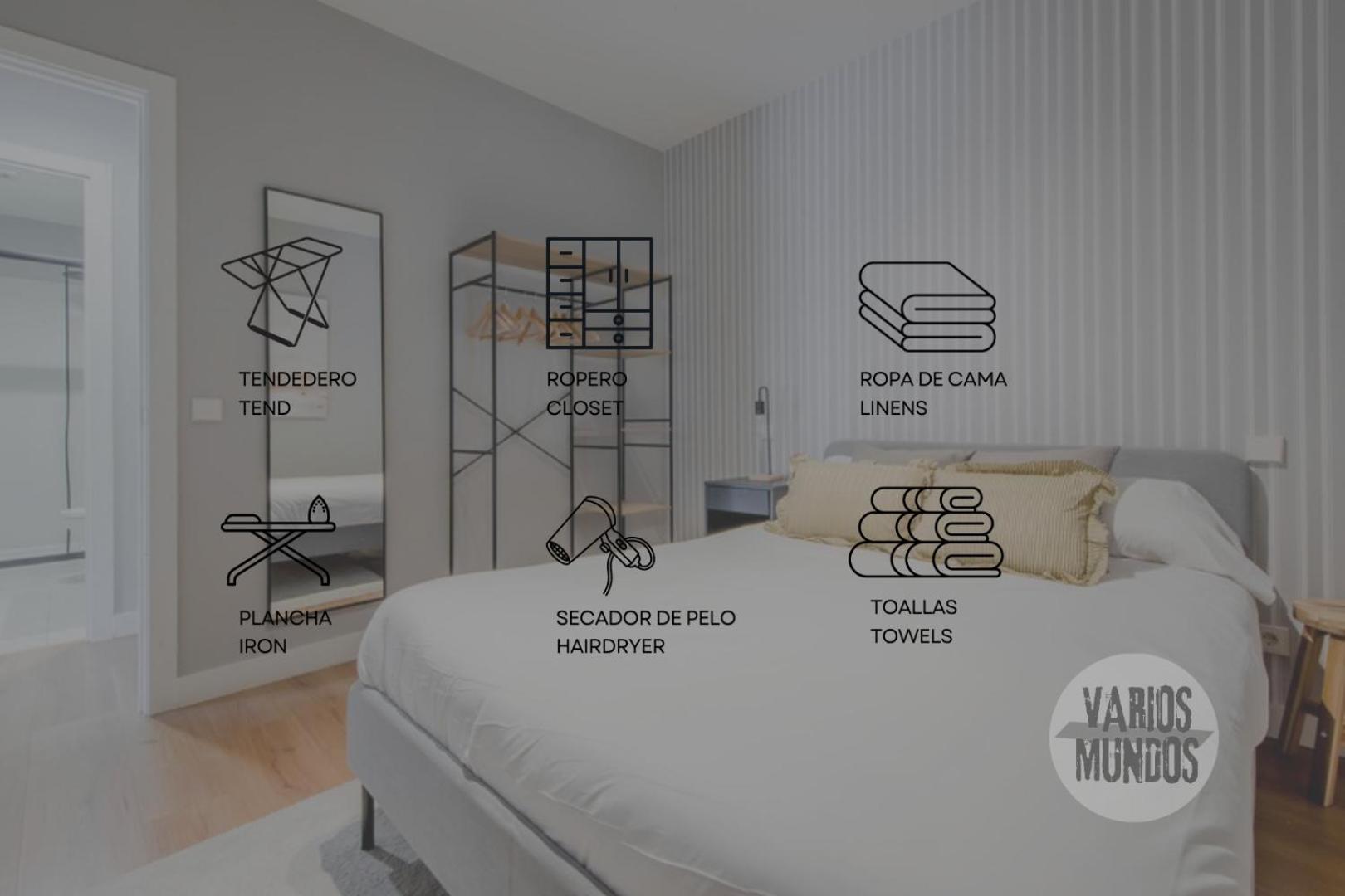 Modern Apt & Cool Interior Design A 20 Metros Del Retiro E1 马德里 外观 照片